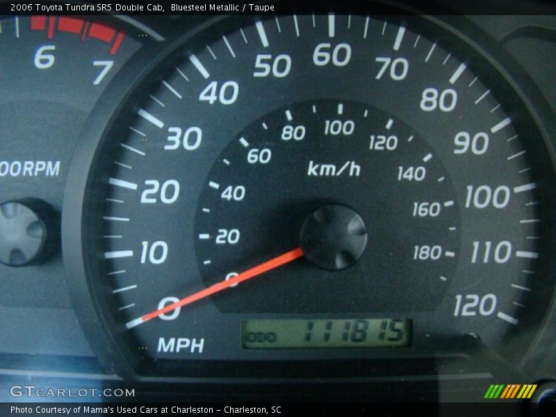 Bluesteel Metallic / Taupe 2006 Toyota Tundra SR5 Double Cab