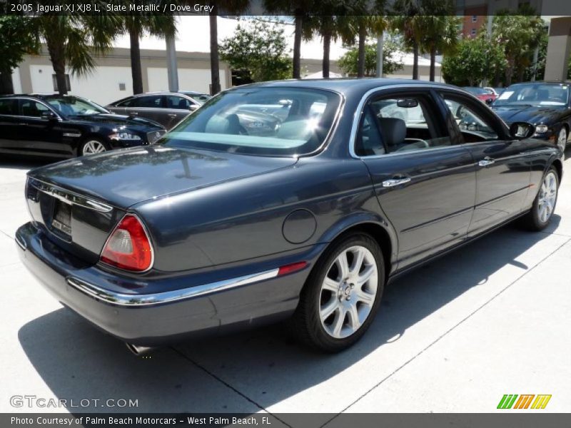 Slate Metallic / Dove Grey 2005 Jaguar XJ XJ8 L