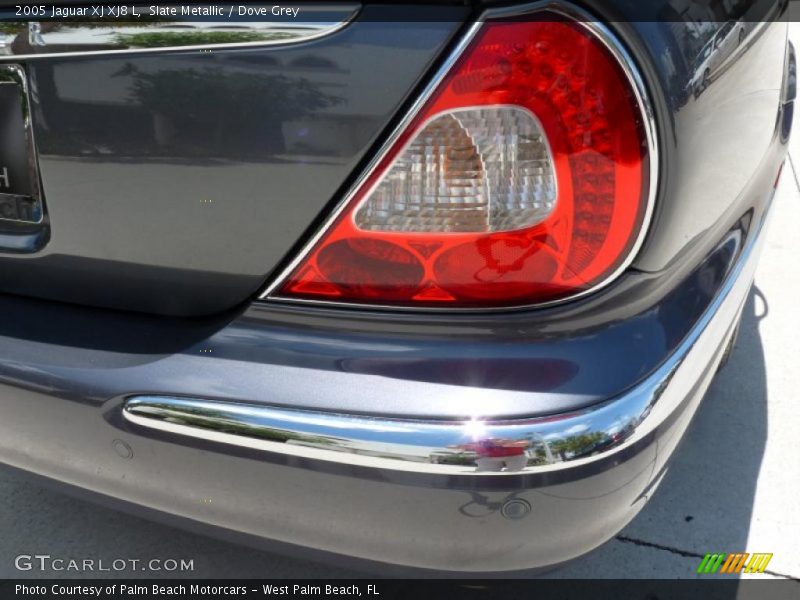 Slate Metallic / Dove Grey 2005 Jaguar XJ XJ8 L