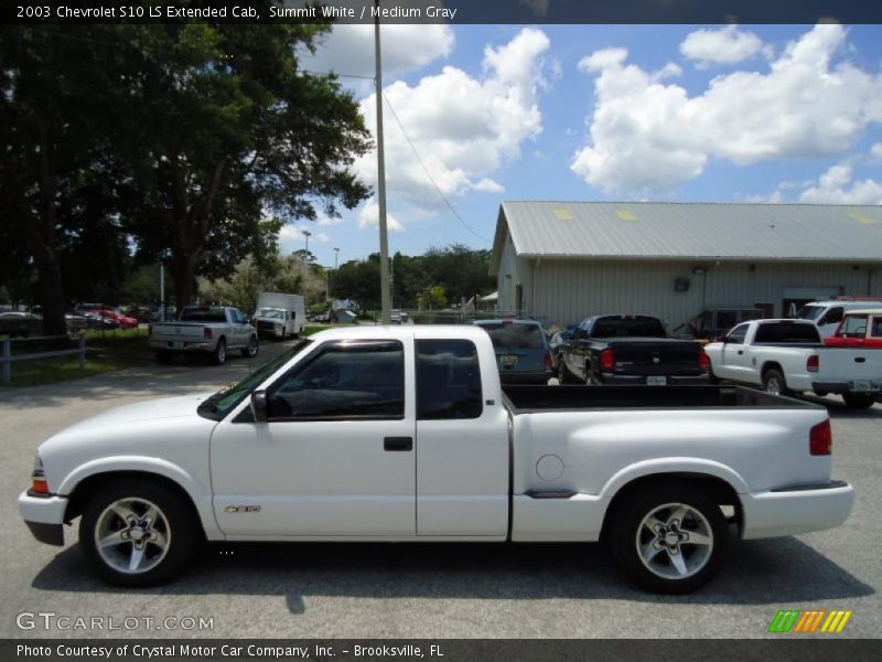  2003 S10 LS Extended Cab Summit White