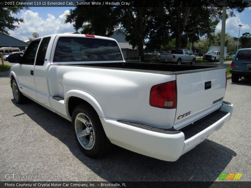  2003 S10 LS Extended Cab Summit White