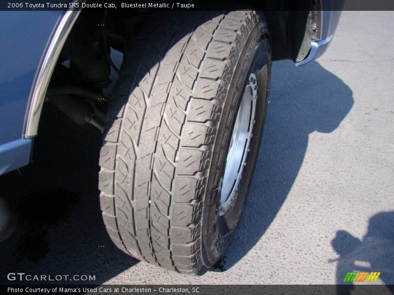 Bluesteel Metallic / Taupe 2006 Toyota Tundra SR5 Double Cab