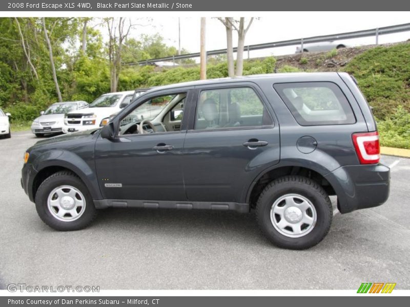 Black Pearl Slate Metallic / Stone 2008 Ford Escape XLS 4WD