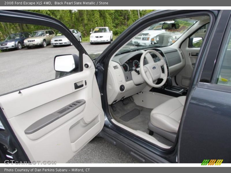 Black Pearl Slate Metallic / Stone 2008 Ford Escape XLS 4WD