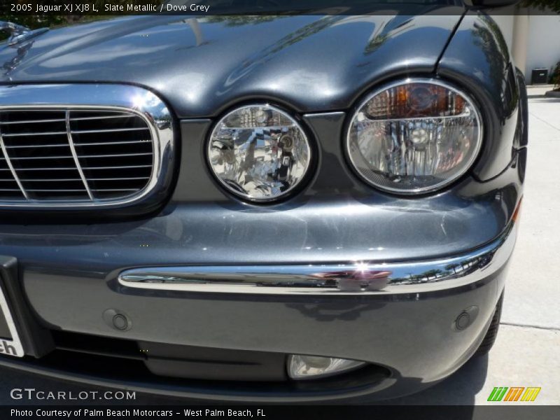 Slate Metallic / Dove Grey 2005 Jaguar XJ XJ8 L