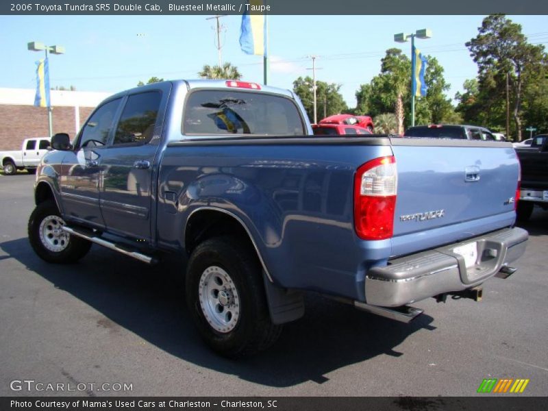 Bluesteel Metallic / Taupe 2006 Toyota Tundra SR5 Double Cab