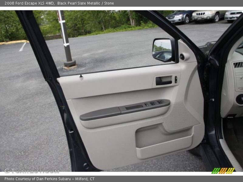 Black Pearl Slate Metallic / Stone 2008 Ford Escape XLS 4WD