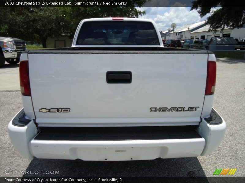  2003 S10 LS Extended Cab Summit White