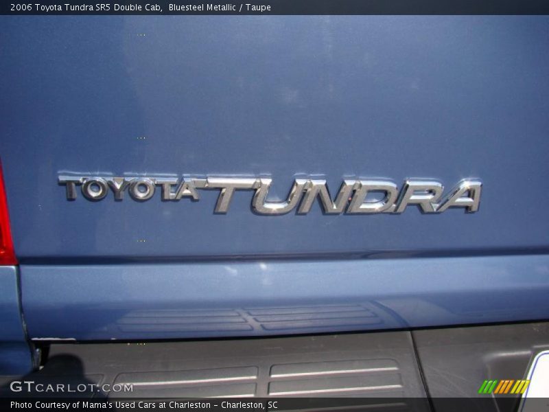 Bluesteel Metallic / Taupe 2006 Toyota Tundra SR5 Double Cab