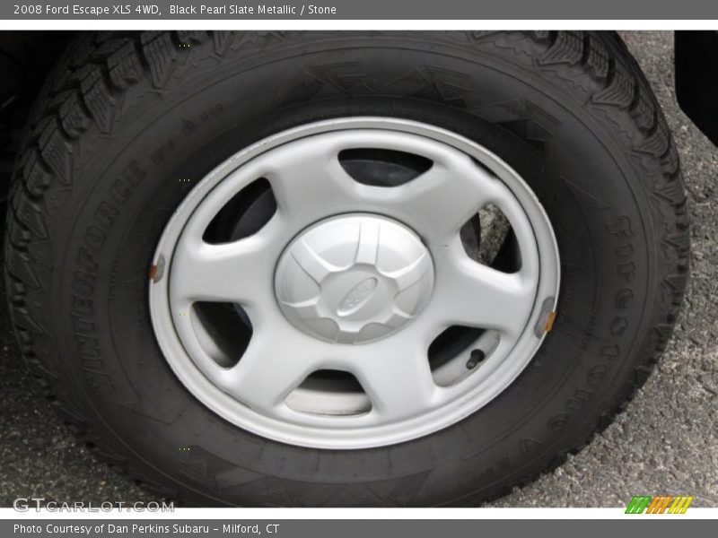 Black Pearl Slate Metallic / Stone 2008 Ford Escape XLS 4WD