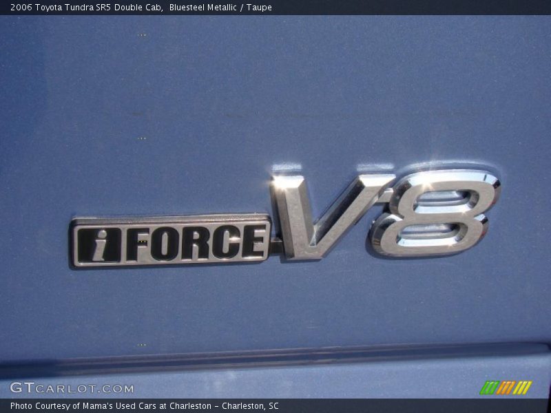 Bluesteel Metallic / Taupe 2006 Toyota Tundra SR5 Double Cab