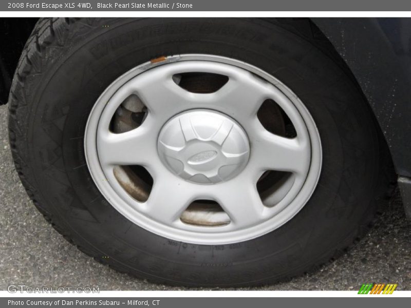 Black Pearl Slate Metallic / Stone 2008 Ford Escape XLS 4WD