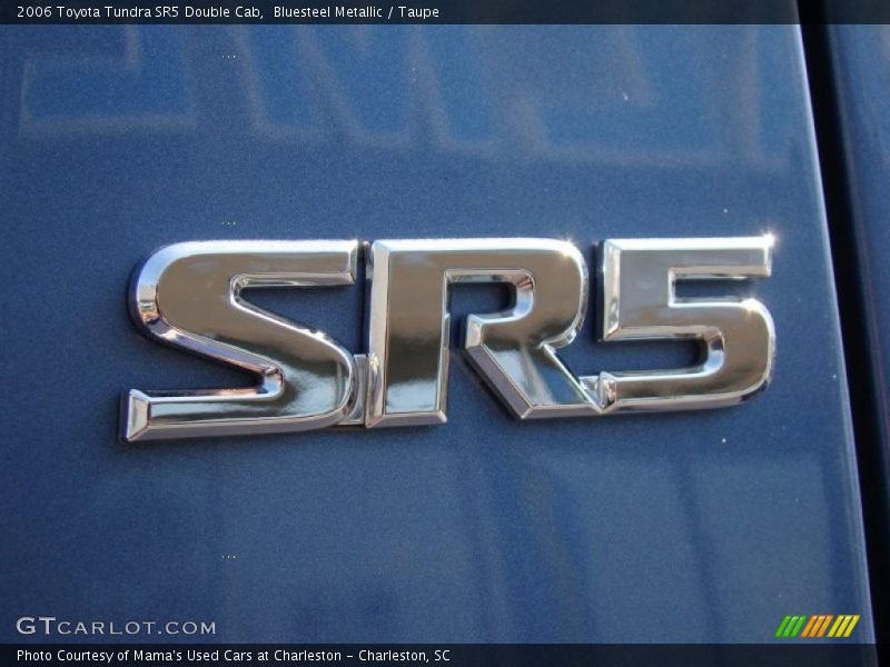 Bluesteel Metallic / Taupe 2006 Toyota Tundra SR5 Double Cab