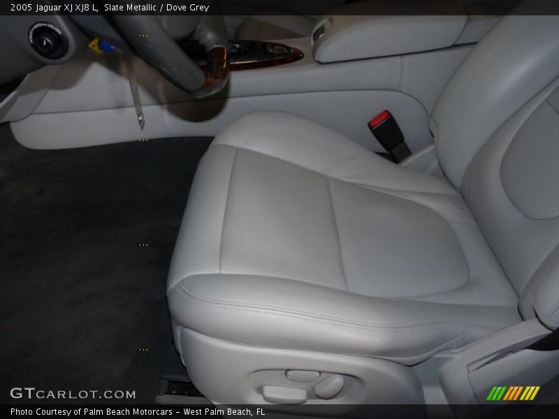 Slate Metallic / Dove Grey 2005 Jaguar XJ XJ8 L