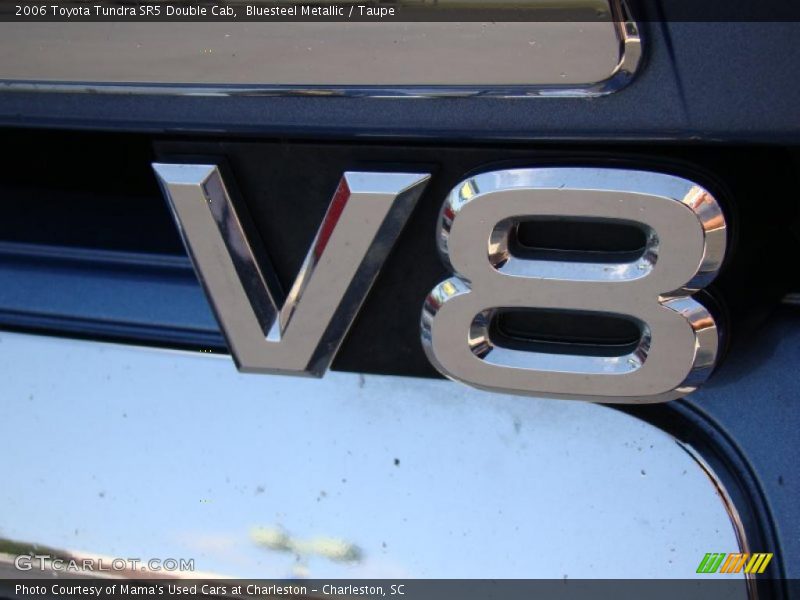 Bluesteel Metallic / Taupe 2006 Toyota Tundra SR5 Double Cab