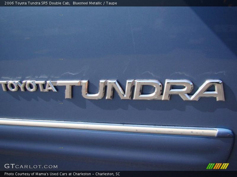 Bluesteel Metallic / Taupe 2006 Toyota Tundra SR5 Double Cab