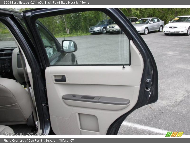 Black Pearl Slate Metallic / Stone 2008 Ford Escape XLS 4WD