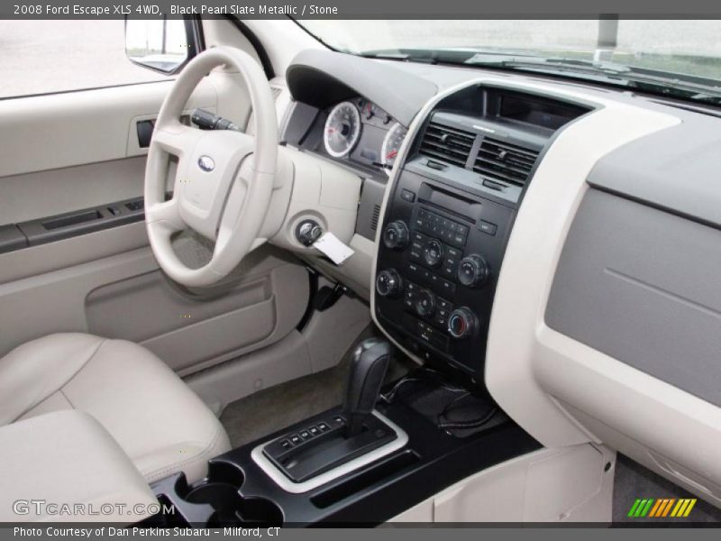Black Pearl Slate Metallic / Stone 2008 Ford Escape XLS 4WD