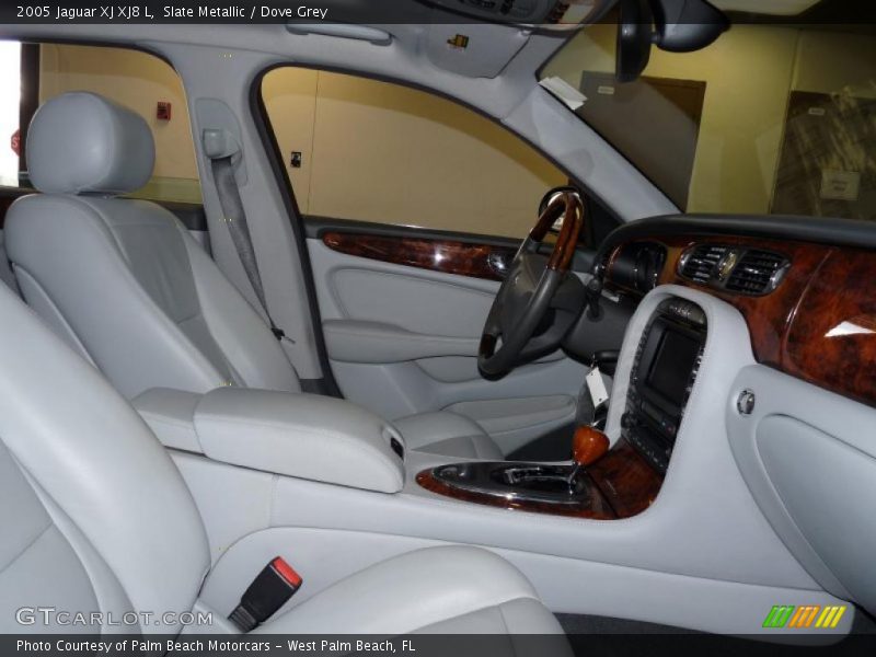 Slate Metallic / Dove Grey 2005 Jaguar XJ XJ8 L