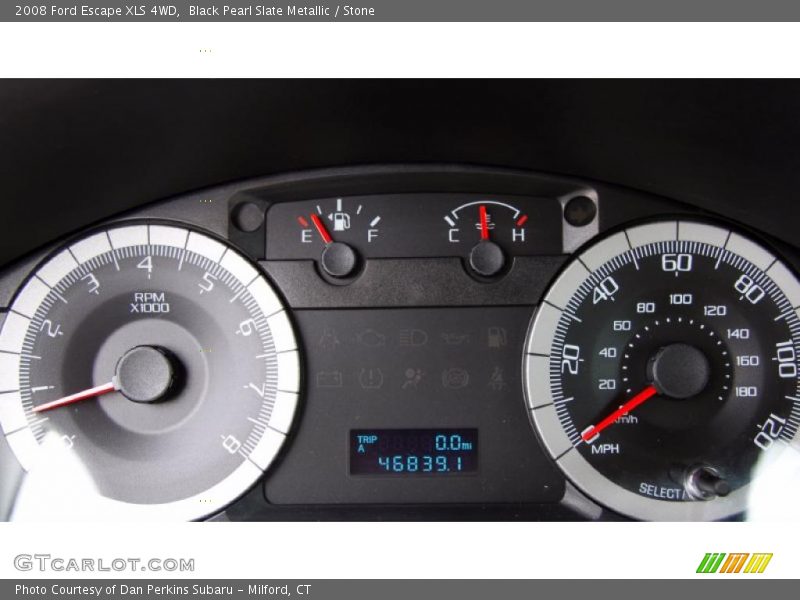 Black Pearl Slate Metallic / Stone 2008 Ford Escape XLS 4WD