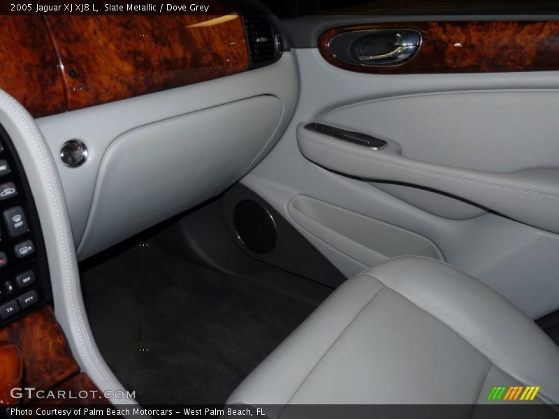 Slate Metallic / Dove Grey 2005 Jaguar XJ XJ8 L