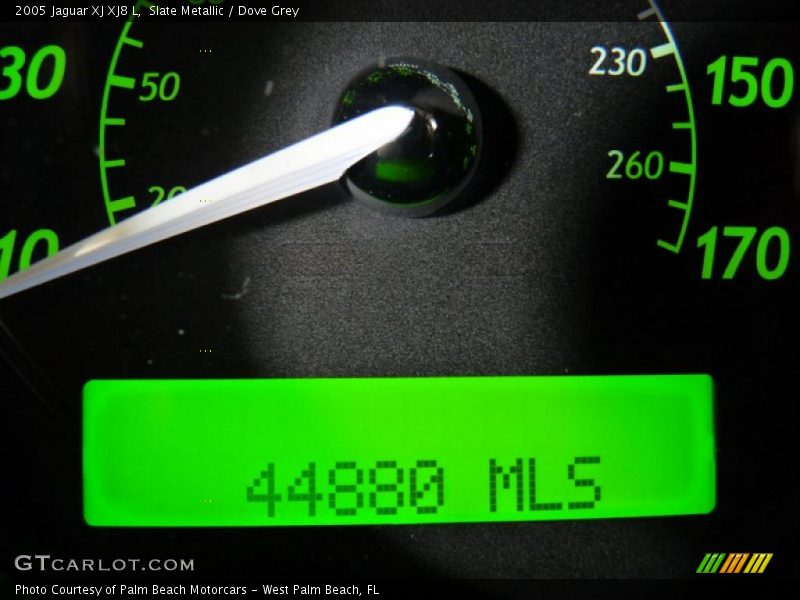Slate Metallic / Dove Grey 2005 Jaguar XJ XJ8 L