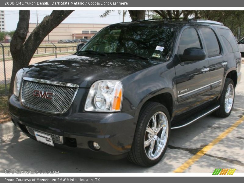 Dark Slate Metallic / Cocoa/Light Cashmere 2008 GMC Yukon Denali