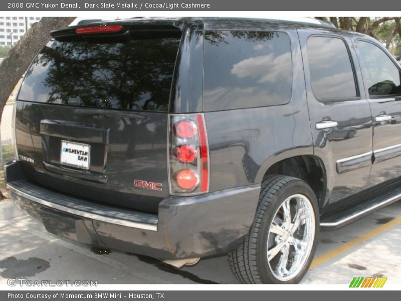 Dark Slate Metallic / Cocoa/Light Cashmere 2008 GMC Yukon Denali