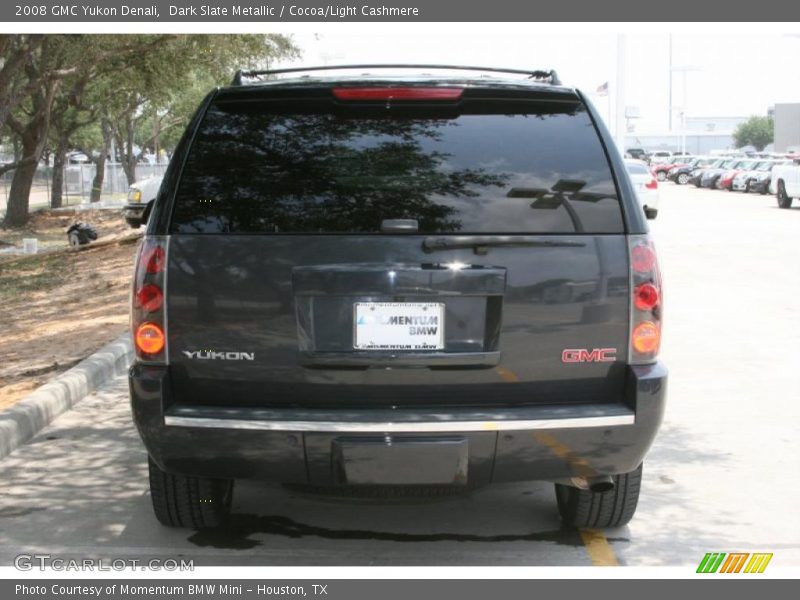 Dark Slate Metallic / Cocoa/Light Cashmere 2008 GMC Yukon Denali