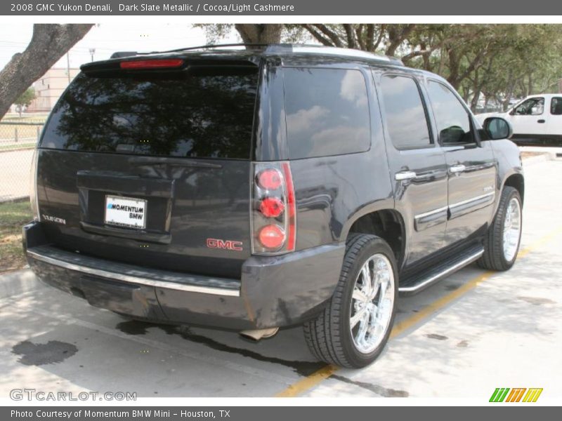 Dark Slate Metallic / Cocoa/Light Cashmere 2008 GMC Yukon Denali