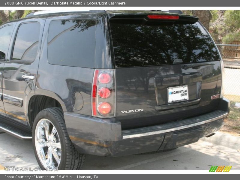 Dark Slate Metallic / Cocoa/Light Cashmere 2008 GMC Yukon Denali