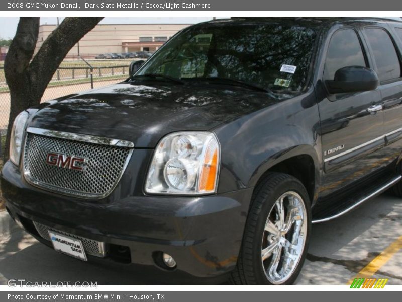 Dark Slate Metallic / Cocoa/Light Cashmere 2008 GMC Yukon Denali