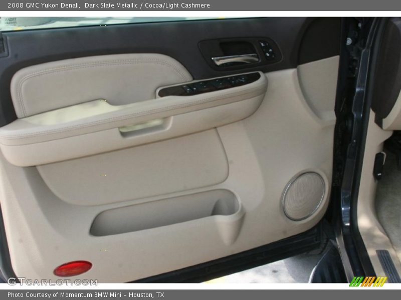 Dark Slate Metallic / Cocoa/Light Cashmere 2008 GMC Yukon Denali