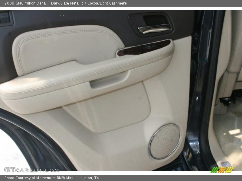 Dark Slate Metallic / Cocoa/Light Cashmere 2008 GMC Yukon Denali