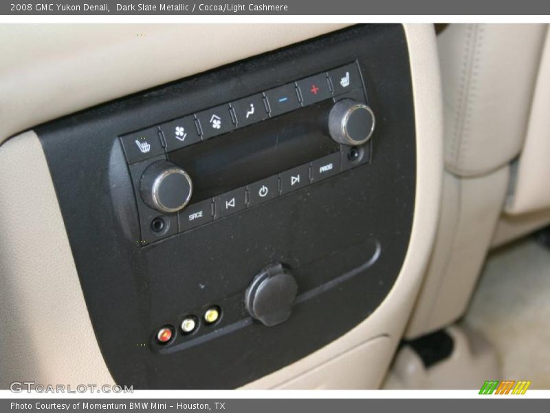 Dark Slate Metallic / Cocoa/Light Cashmere 2008 GMC Yukon Denali