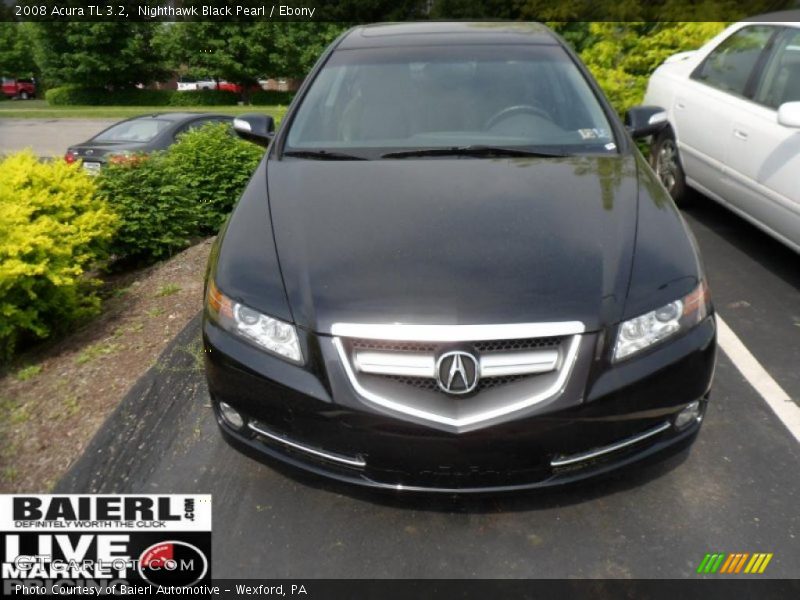 Nighthawk Black Pearl / Ebony 2008 Acura TL 3.2