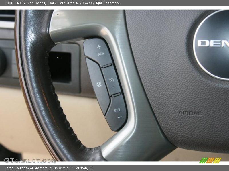 Dark Slate Metallic / Cocoa/Light Cashmere 2008 GMC Yukon Denali