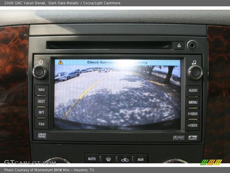 Dark Slate Metallic / Cocoa/Light Cashmere 2008 GMC Yukon Denali
