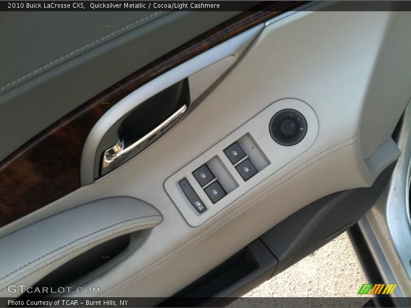 Quicksilver Metallic / Cocoa/Light Cashmere 2010 Buick LaCrosse CXS