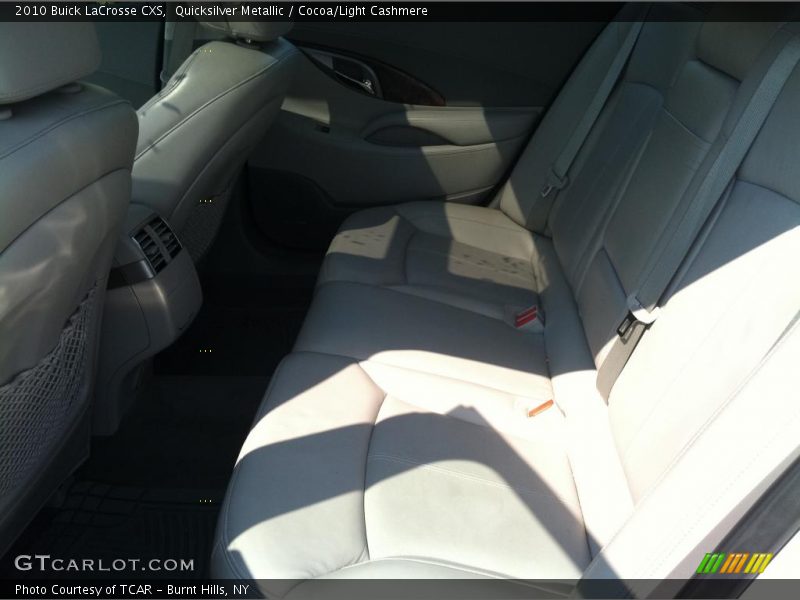 Quicksilver Metallic / Cocoa/Light Cashmere 2010 Buick LaCrosse CXS