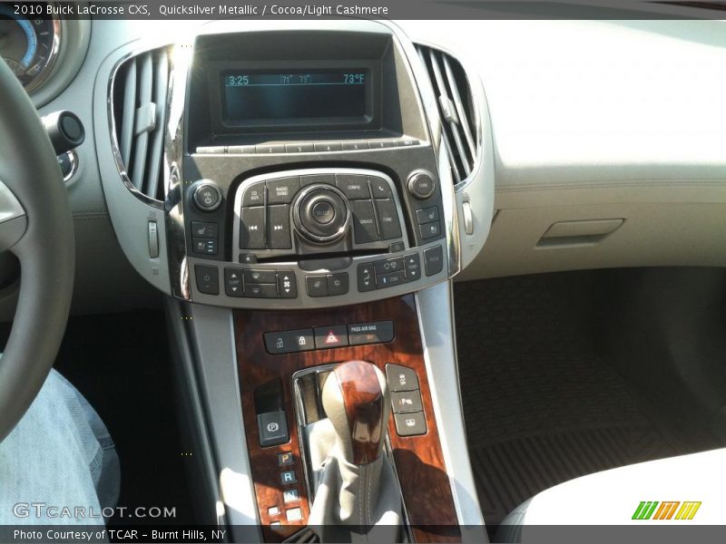 Quicksilver Metallic / Cocoa/Light Cashmere 2010 Buick LaCrosse CXS