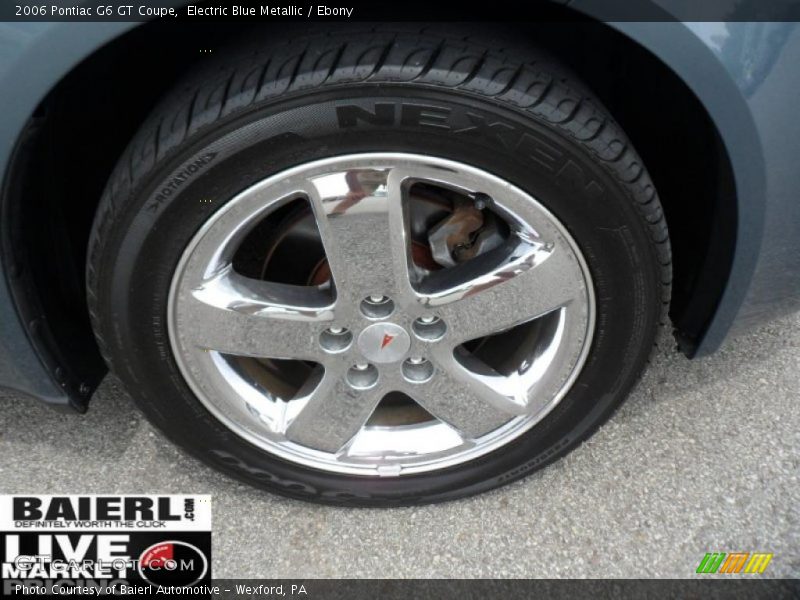 Electric Blue Metallic / Ebony 2006 Pontiac G6 GT Coupe