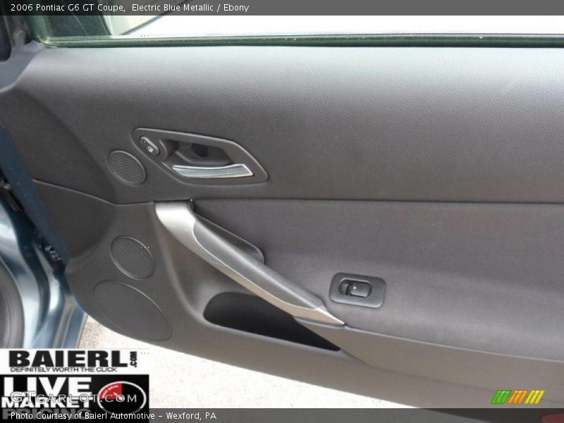 Electric Blue Metallic / Ebony 2006 Pontiac G6 GT Coupe