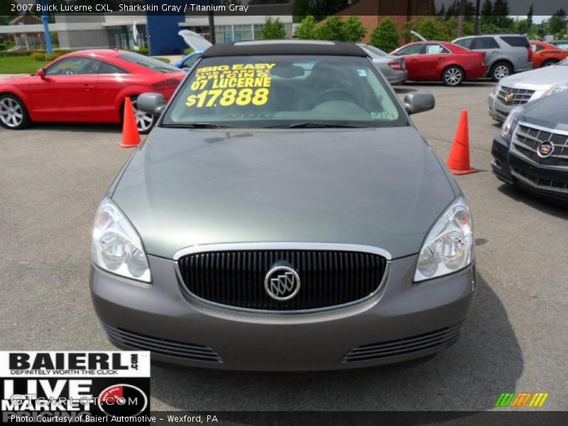 Sharkskin Gray / Titanium Gray 2007 Buick Lucerne CXL