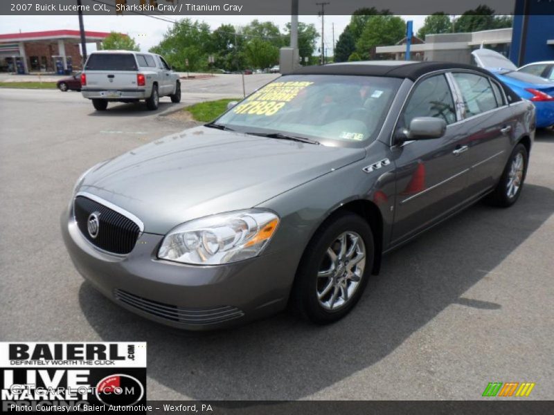 Sharkskin Gray / Titanium Gray 2007 Buick Lucerne CXL