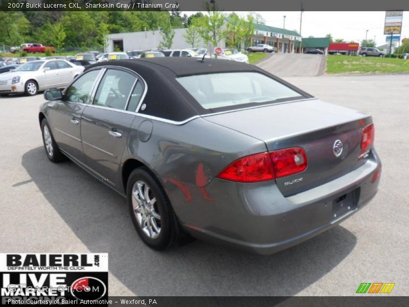 Sharkskin Gray / Titanium Gray 2007 Buick Lucerne CXL