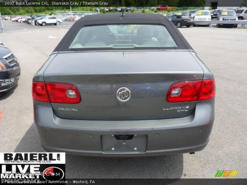 Sharkskin Gray / Titanium Gray 2007 Buick Lucerne CXL
