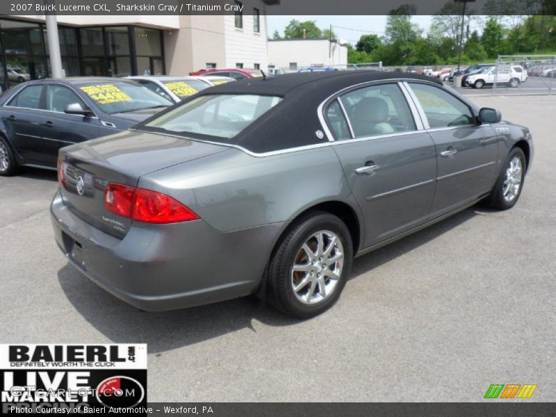 Sharkskin Gray / Titanium Gray 2007 Buick Lucerne CXL