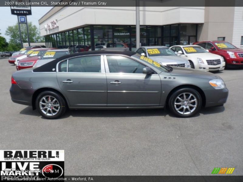 Sharkskin Gray / Titanium Gray 2007 Buick Lucerne CXL