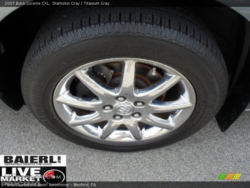 Sharkskin Gray / Titanium Gray 2007 Buick Lucerne CXL